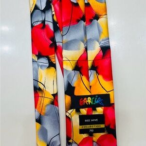 Garcia Multicolor Abstract Tie